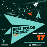 ben folds Paper Airplane Request Tour 2024 art