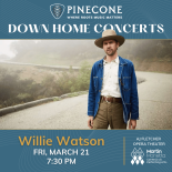 Graphic with photo of Willie Watson