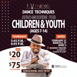 LI V MAHOB DANCE TECHNIQUES: Modern/Contemporary for Children & Youth (Ages 7-14)