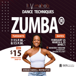 LI V MAHOB DANCE TECHNIQUES: Zumba 