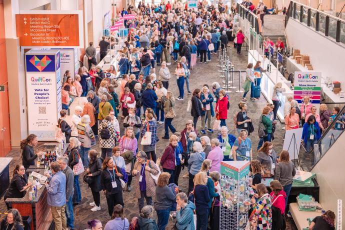 QuiltCon Breaks Attendance Records Raleigh, NC